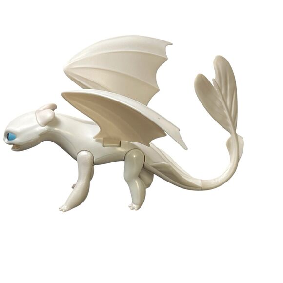 Lot 3 DreamWorks How to Train your Dragon Lightfury, Hookfang, Stormfly Figures - Picture 15 of 16